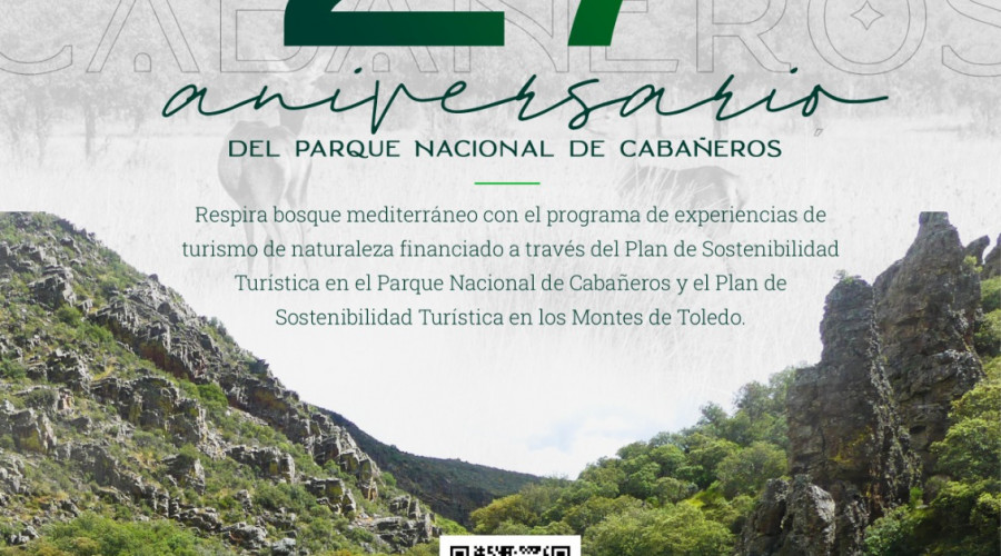 El destino Cabañeros celebra el 27 aniversario de la declaración de Parque Nacional.